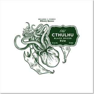 Old Cthulhu Rum Posters and Art